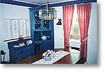 Dry Sink and Corner Cabinet in Dining Room.