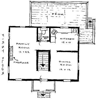 Main Level Floor Plan